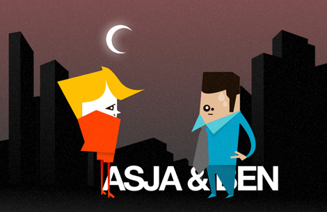 Asja & Ben title set